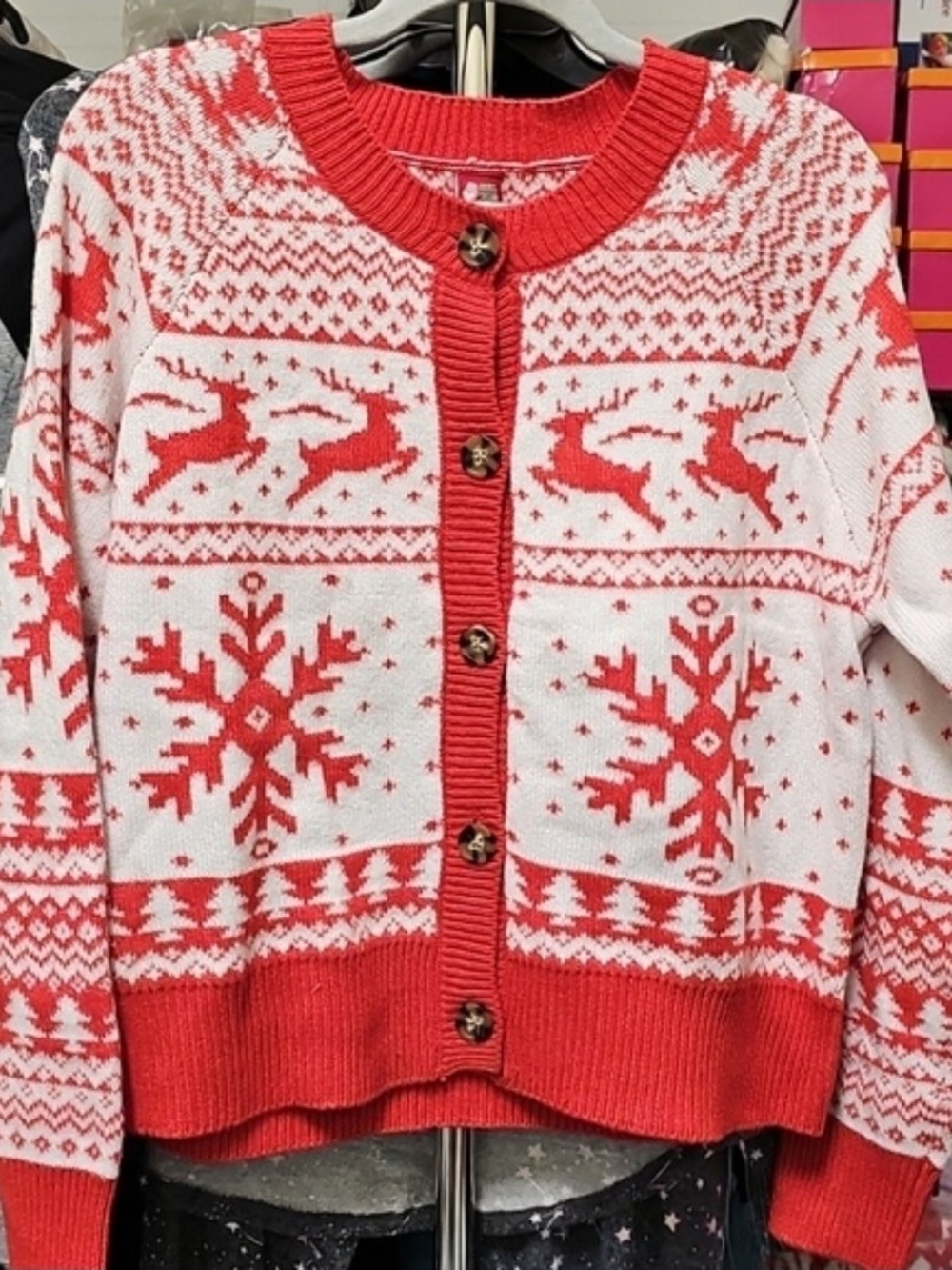 Nwt Christmas Cardigan Sweater